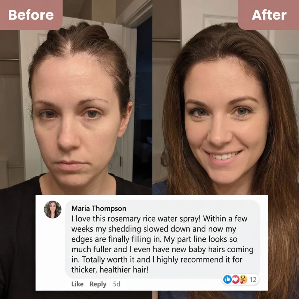 The Rosemary Rice Water Hair Spray