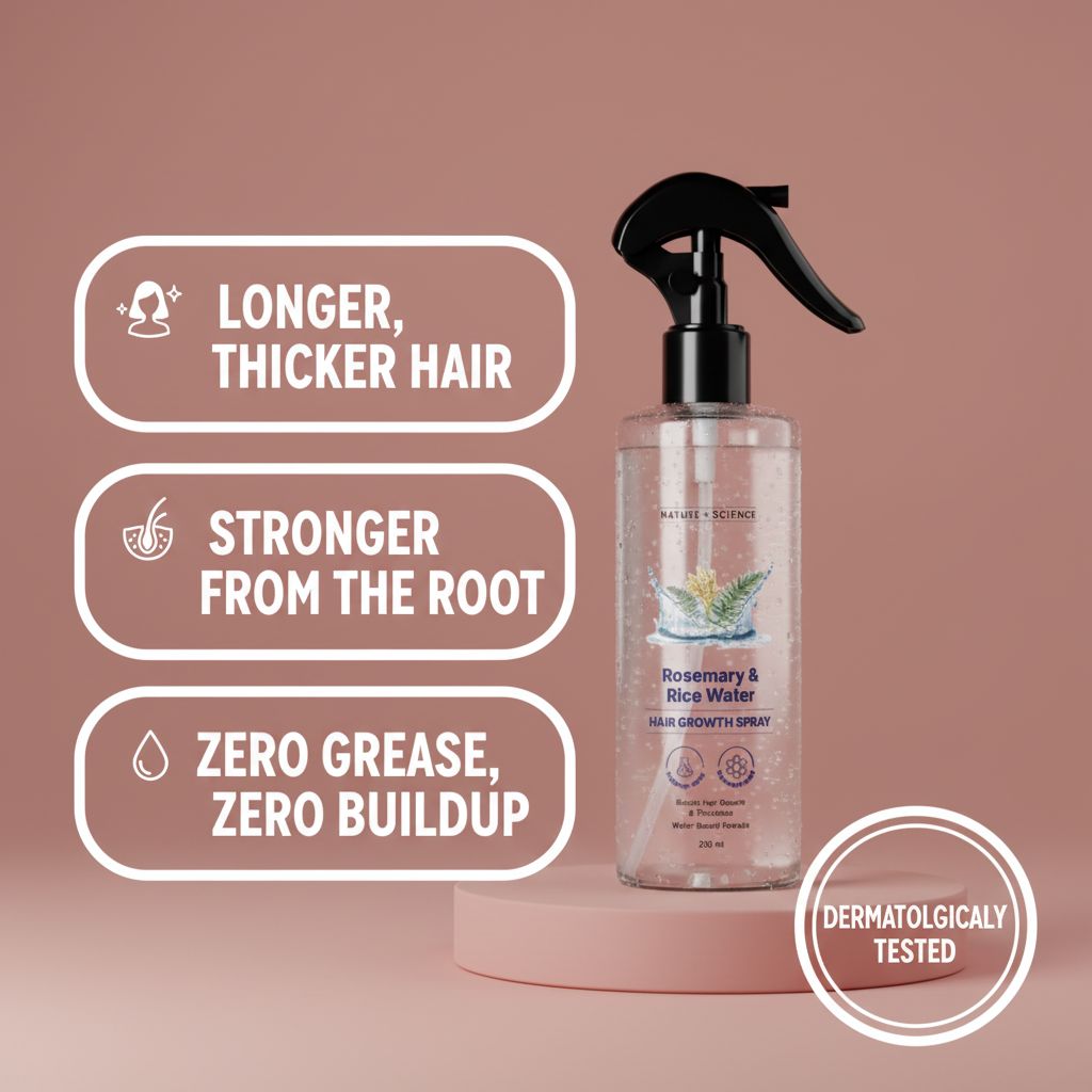 The Rosemary Rice Water Hair Spray