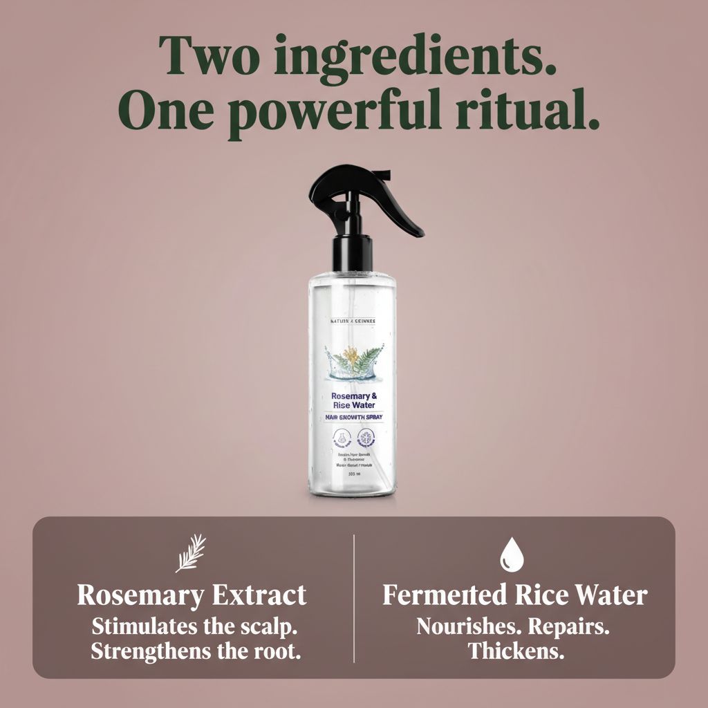 The Rosemary Rice Water Hair Spray